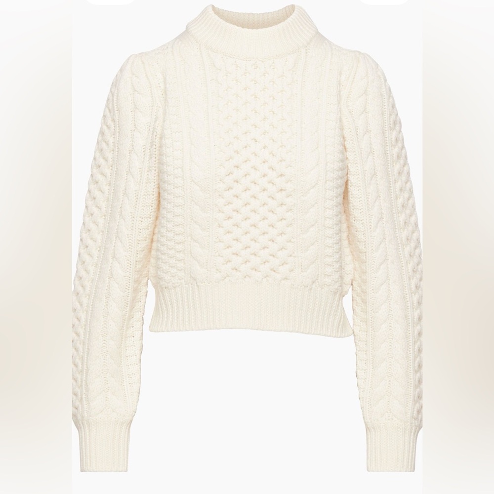 Aritzia WILFRED Olivetta Merino Wool Sweater